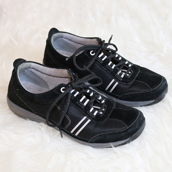 Dansko Shoes - Dansko Helen Suede Sneakers Black SZ 39 / 9